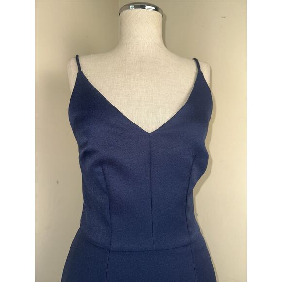 Cooper St. Navy Azalea Dress Fit and Flare A-Line Prom Formal Size 2 EUC - Picture 2 of 9